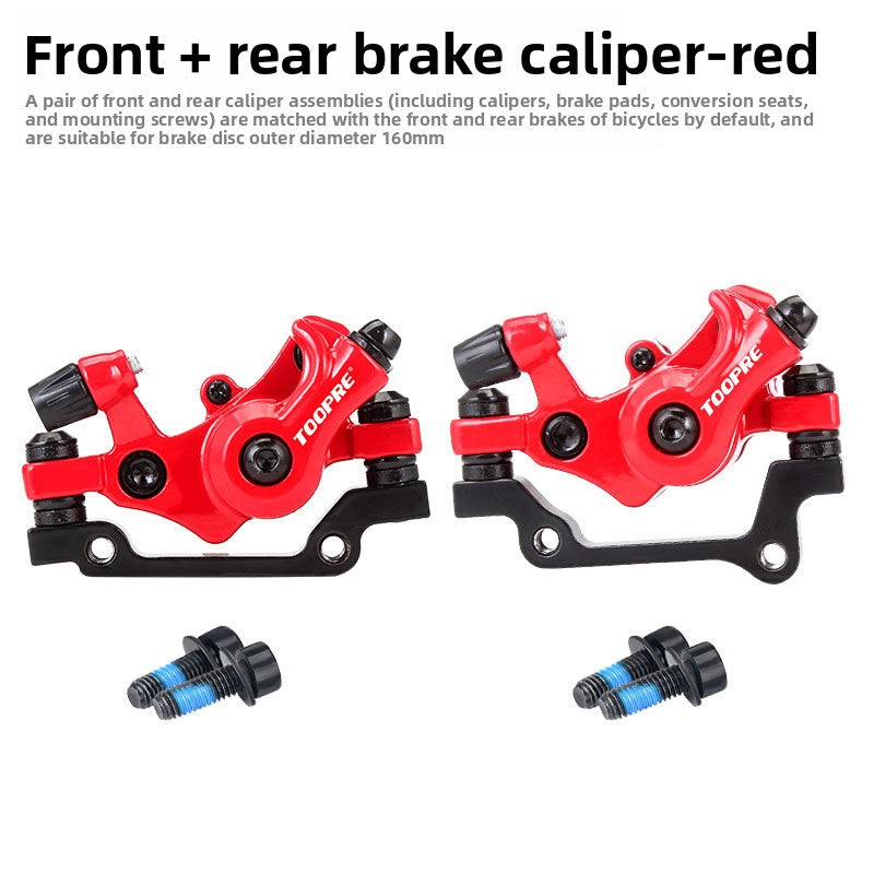 Mountain Bike Disc Brake Kit Brake Accessories Electric Bike Disc Brake Set Modified Bicycle Universal Brake Caliper