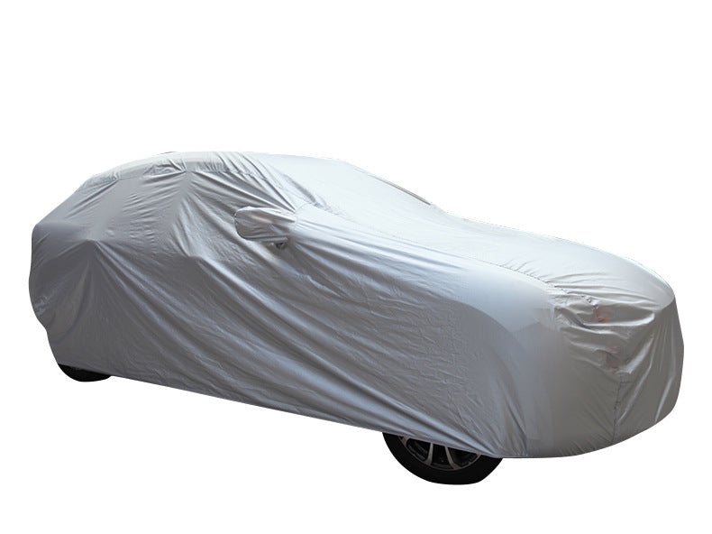 Car cover PEVA Single Layer Car Cover Car Sunshade Rainproof Sunproof Universal Type Printable LOGO Car Cover