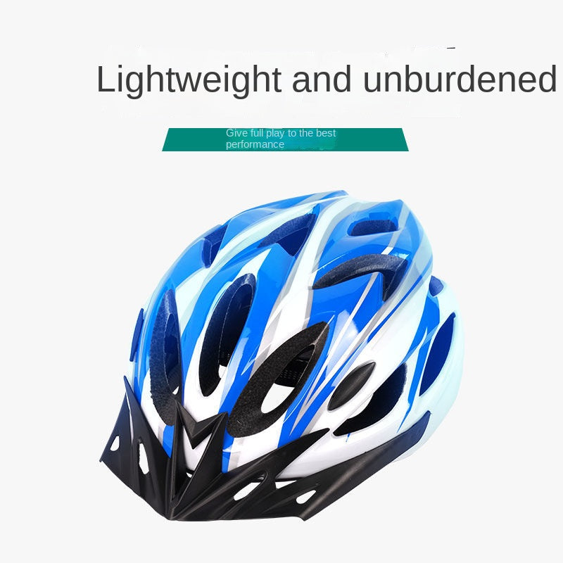 Bicycle Helmet Riding Road Mountain Bike Integrated Molding Ultra-Light Driving Outdoor Sports Helmet Equipment