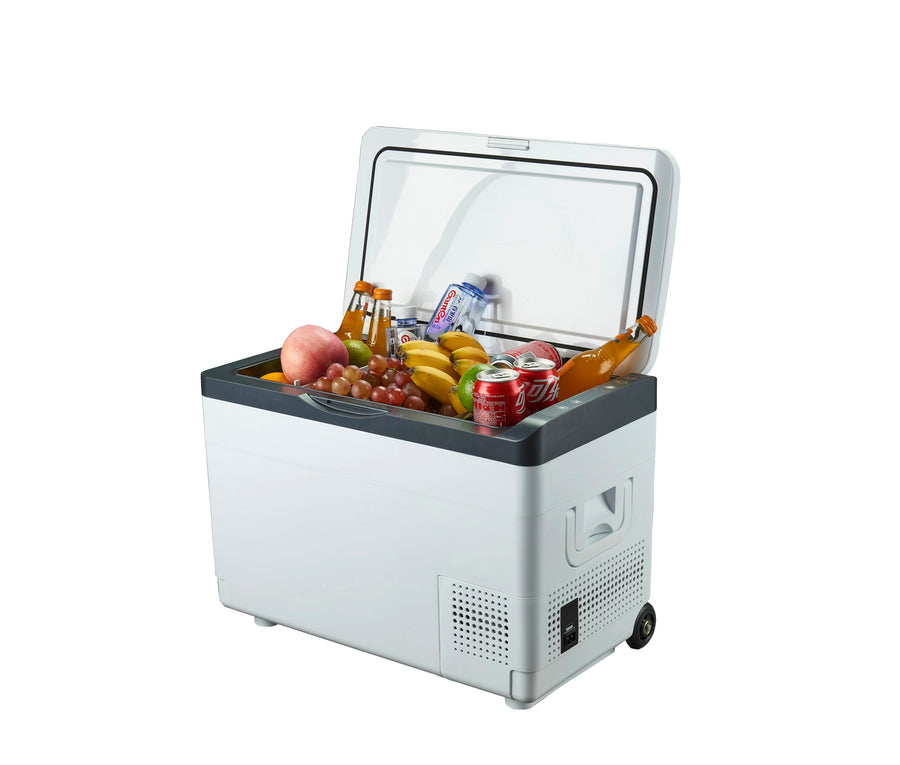 30l Portable Camping Fridge Dc 12v 24v Mobile Cooler Car Home Outdoor Refrigerator