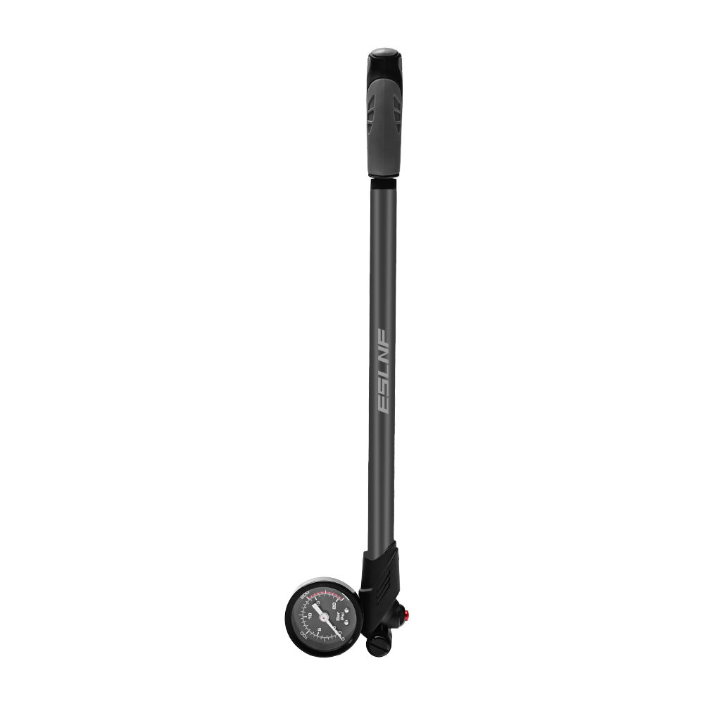 Bicycle Tire Pump Portable American French Valve Road Bike Mountain Bike Household Multi-Function Front Fork Rear Liner Inflatable Equipment