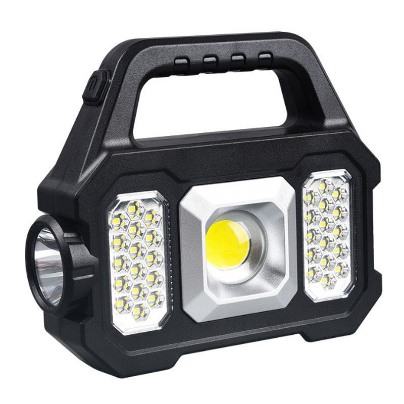 Multifunctional Searchlight Emergency LED Solar Outdoor Lights Waterproof Power Torch Cod Portable Lamp