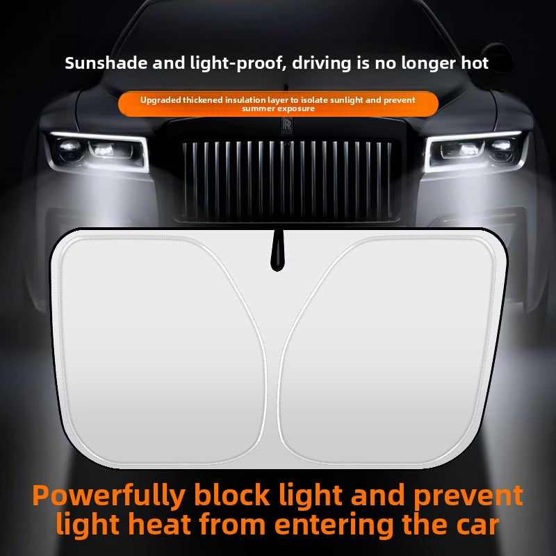 Suitable for Zhijie R7 S7 Car Sunshade, Xiangjie S9 Car Interior Front Windshield Sunshade, Summer Parking Essential