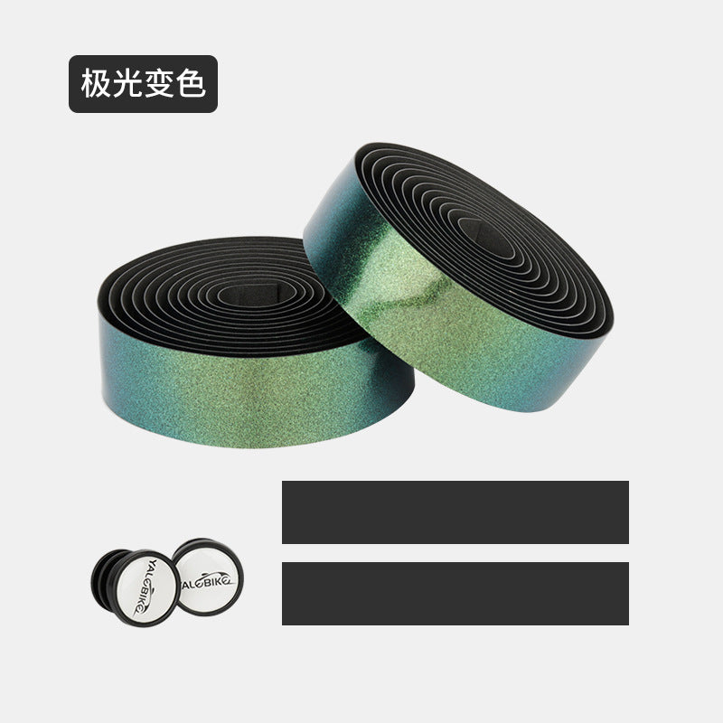 Bicycle Handle Bar Bar Tape Road Bike Bent Handlebar Handle Handbag Handle Wrap Ribbon Fixed Gear Bicycle Shock Absorption Twine Grip