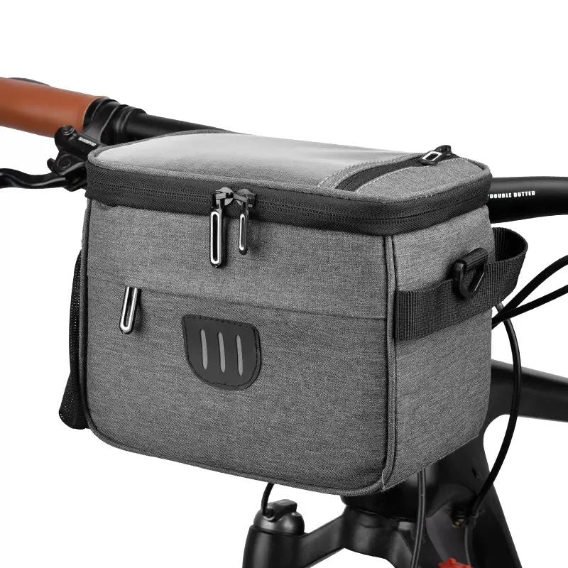 Bicycle Front Handle Bag Mountain Bike Riding Pannier Bag Battery Electric Vehicle Front Storage Bicycle Bags Storage Hanging Bag