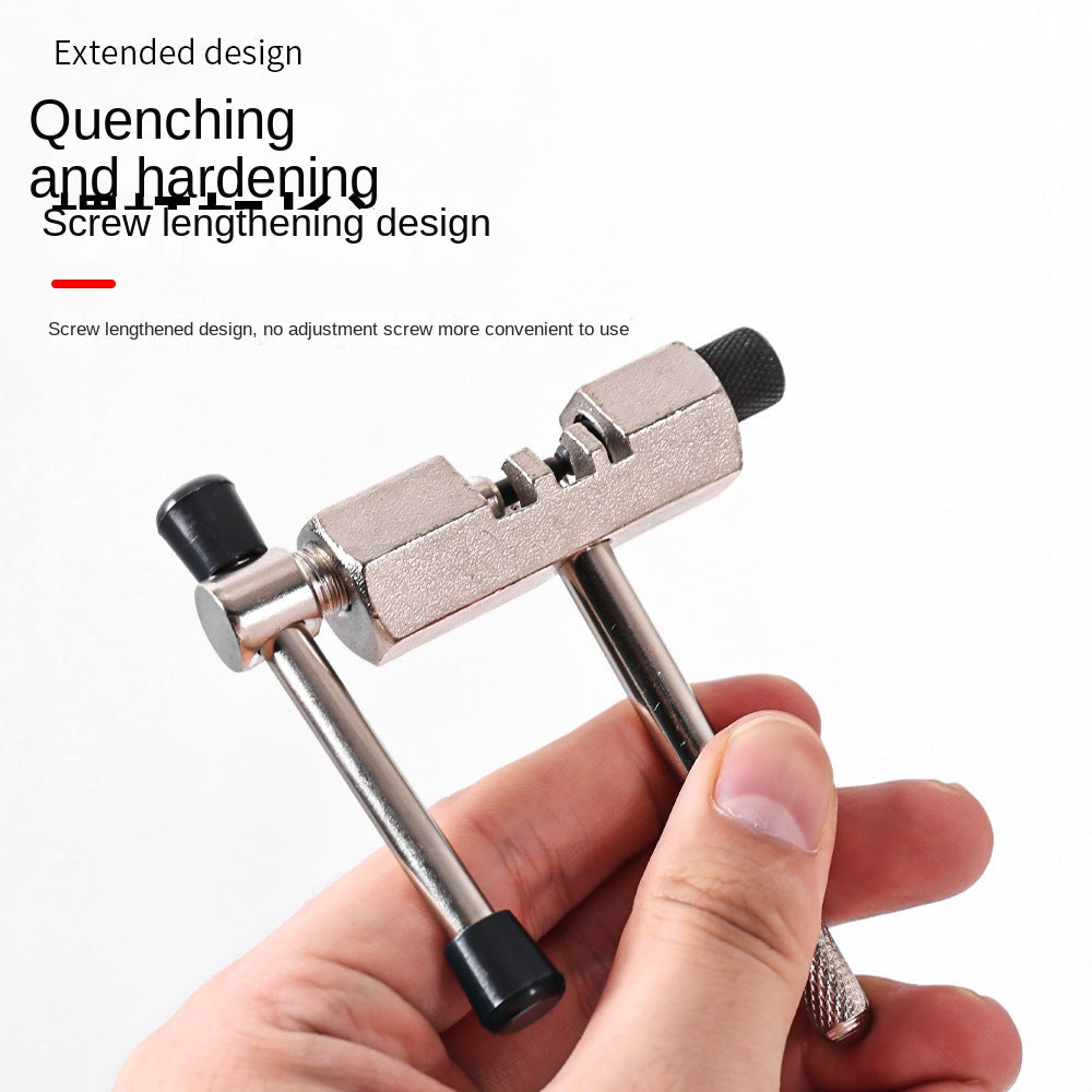 Mountain Bike Dual-Axis Chain-Cutting Device Chain Breaker Disassembly Chain Repair Tool