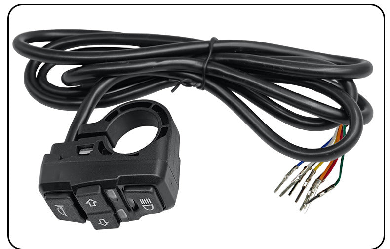 Motorcycle Electric Vehicle Three-Function Three-in-One Modified Switch