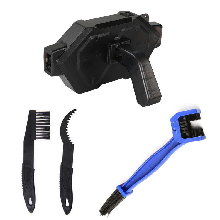 Motorcycle Chain Brush Mountain Bicycle Crankset Cleaning Brush Bicycle Chain Cleaner Cycling Fixture