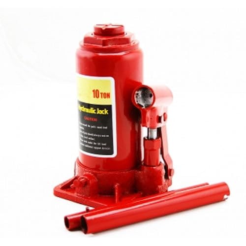 20 Ton Low Profile Hydraulic Bottle Jack - Red Heavy Duty Car Lift