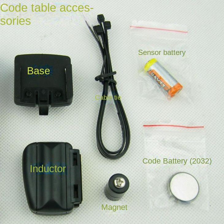 Cross-Border Sunding 548C Bicycle Code Meter Accessories Mountain Bike Code Meter Wireless with Luminous Bicycle Odometer