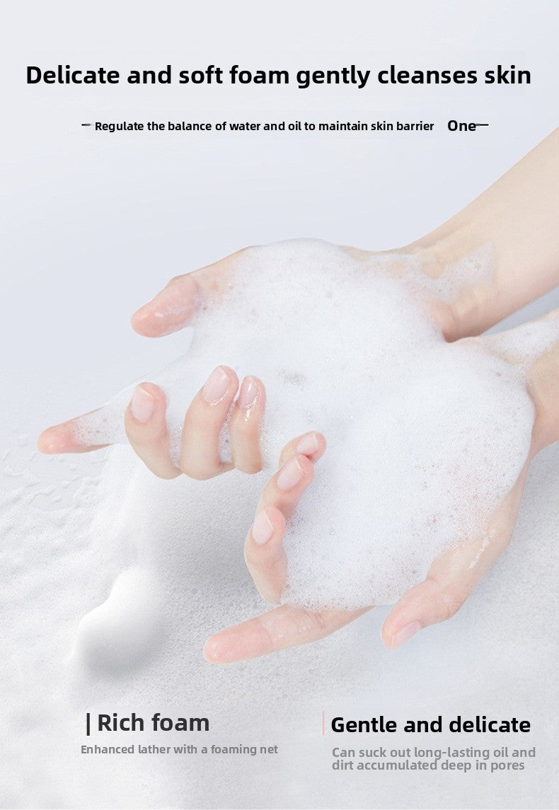 Vegetable Oil Strawberry Cake Essential Oil Cold Process Handmade Soap Refreshing Oil Control Unisex Cleansing Soap Cold Soap