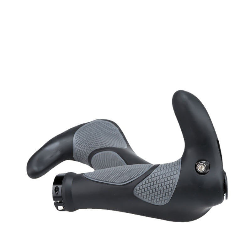 Factory Customized Mountain Bike Rubber Horn Handle Cover Bicycle Handle Grip Riding Bilateral Lock Auxiliary Handle