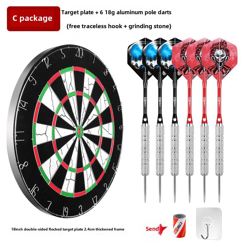 Cyeelife Official Authentic Products Dart Board Set Professional Competition 18-Inch Training Flocking Indoor Large Plate Target Plate
