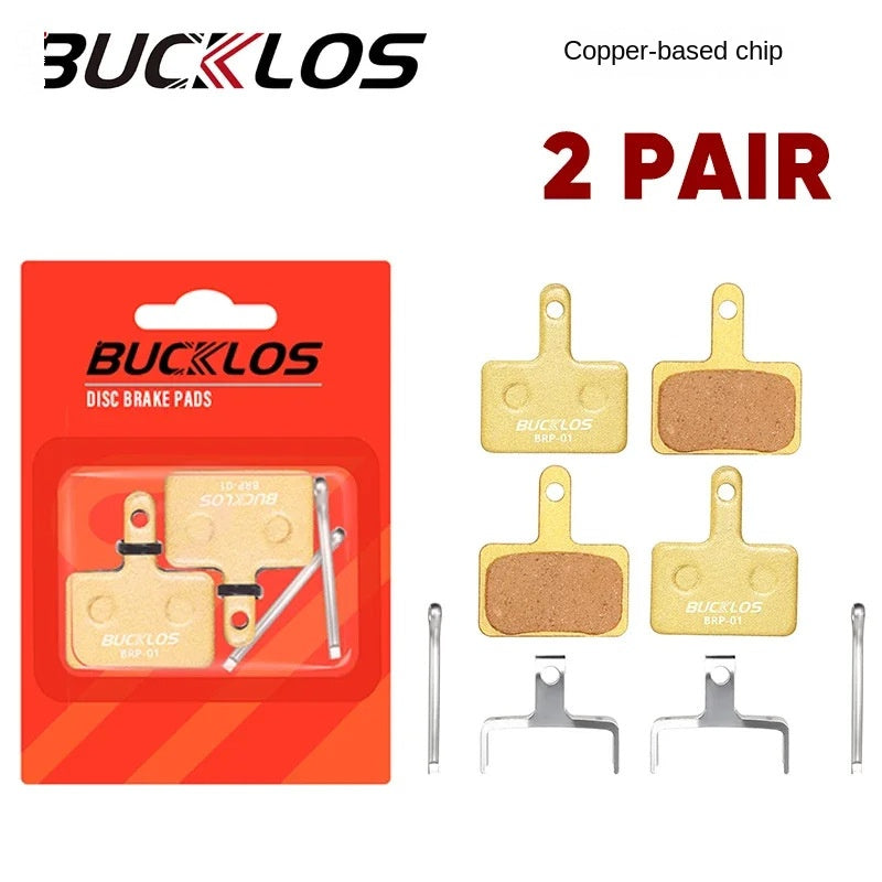 BUCKLOS Mountain Bike Cooling Pads MT200 Ceramic Resin Brake Pads B01S/B03S/B05S