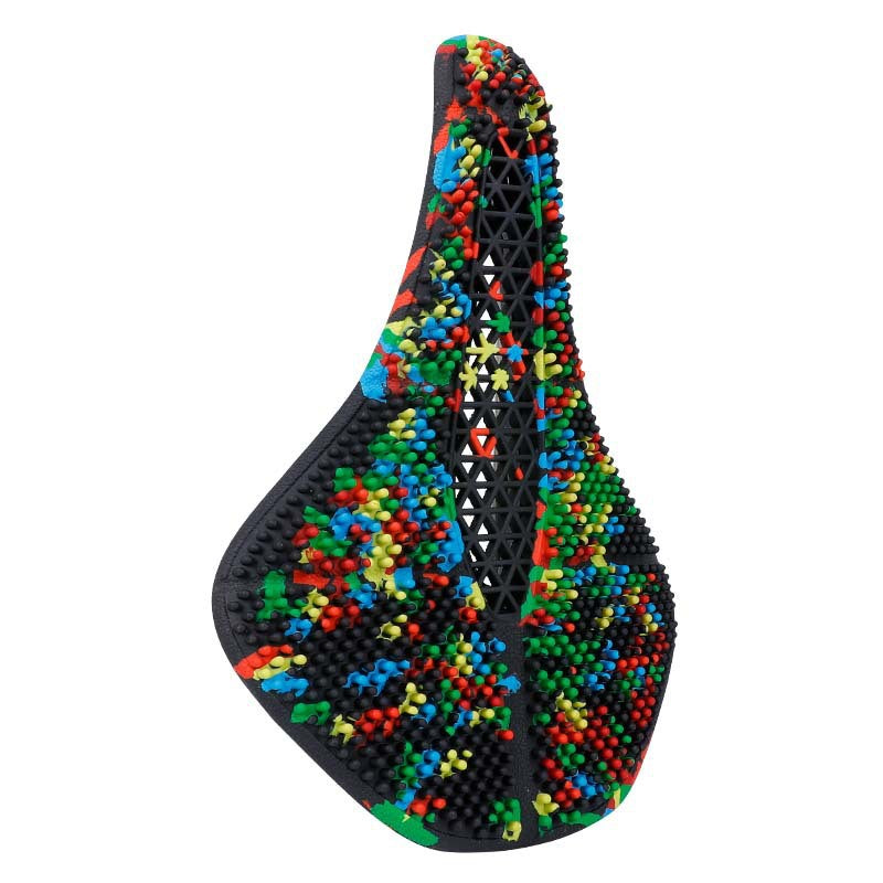 Bike Saddle Road Bike Breathable Shock Absorption Silicone Seat Cushion Outdoor Mountain Bike Riding Saddle Accessories