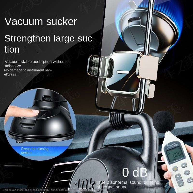 Car Phone Holder Car Navigation Fixed Suction Type Car Universal Gravity Bracket