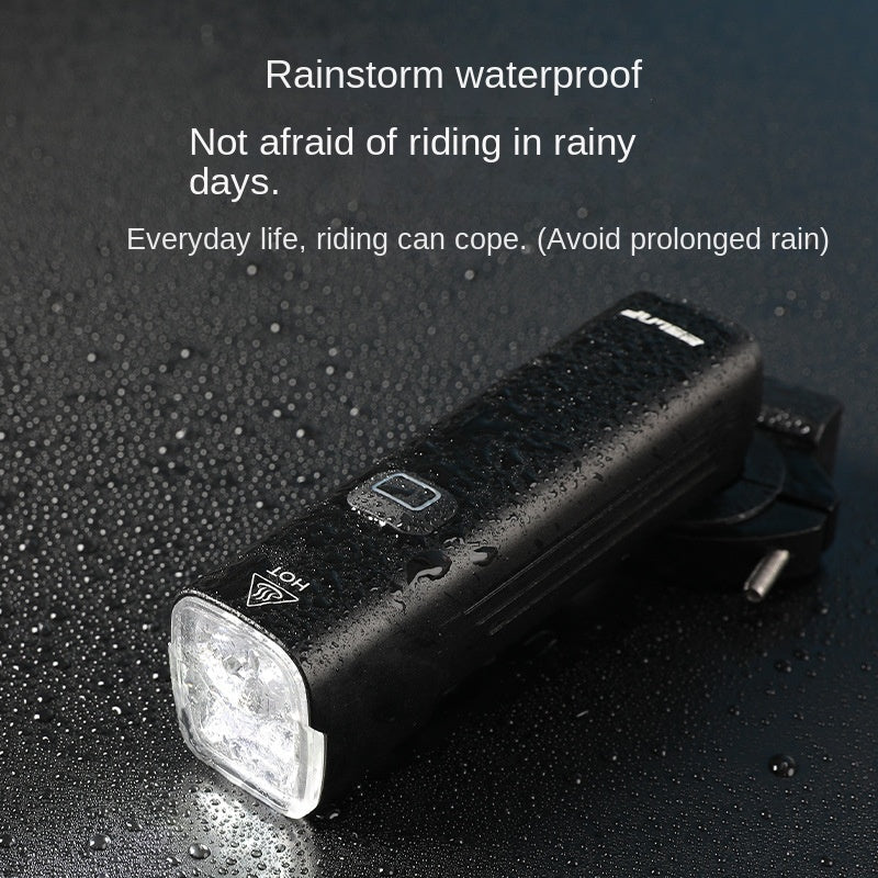 Factory Customized Bicycle Light Far and near Light Bright 1000 Lumen USB Mountain Bike Aluminum Alloy Strong Light Headlight