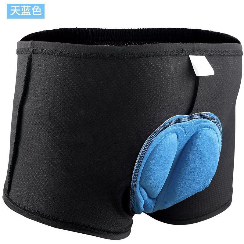 Bicycle Cycling Underwear Men's Thickened Silicone Mountain Cycling Pants Quick-Drying Road Bike Shorts Four Seasons Bicycle Equipment