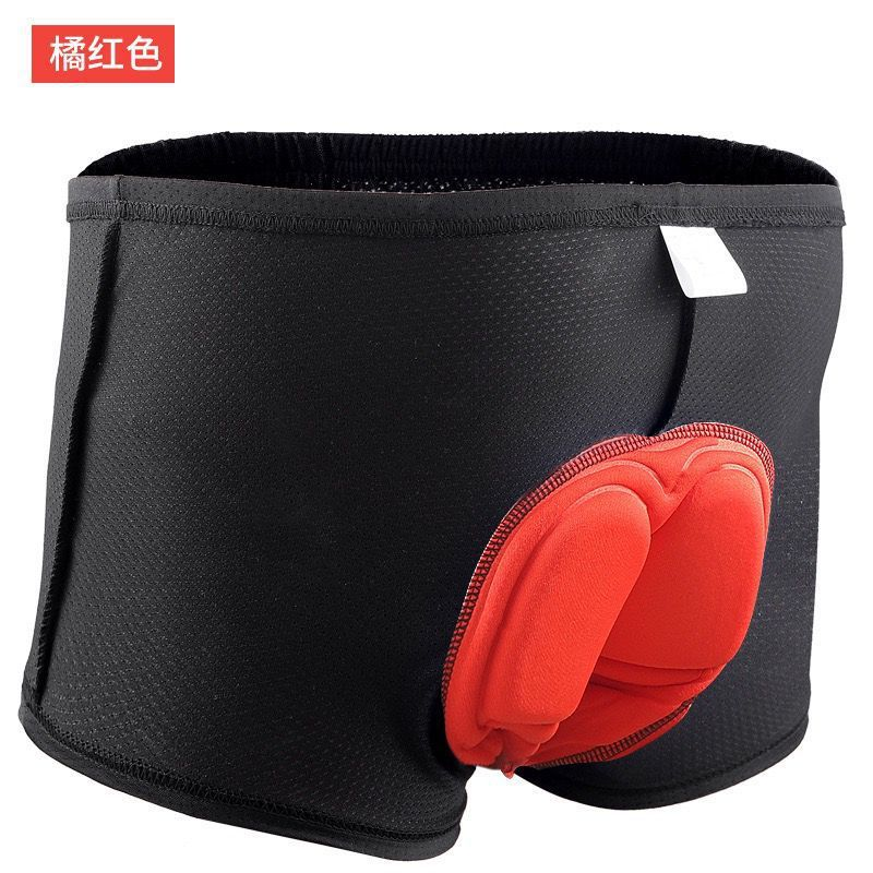 Bicycle Cycling Underwear Men's Thickened Silicone Mountain Cycling Pants Quick-Drying Road Bike Shorts Four Seasons Bicycle Equipment