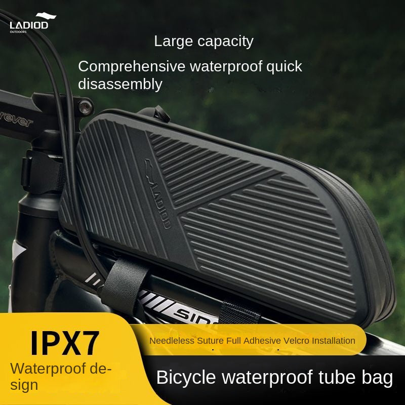 Велосипедная сумка Landi Outdoor, сумка для велосипеда All-Terrain, сумка на переднюю балку для горного велосипеда, велосипедное крепление. 