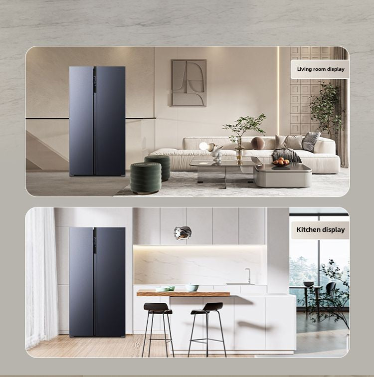 Hisense 550L Side-by-Side Large Capacity Frost-Free Inverter Energy-Saving Antibacterial Refrigerator