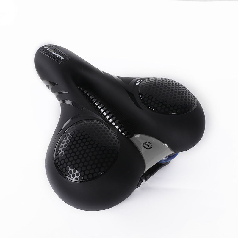 Bicycle Accessories Cycling Fixture Middle Hole Bicycle Saddle plus-Sized Silicone Breathable Bicycle Seat Mat