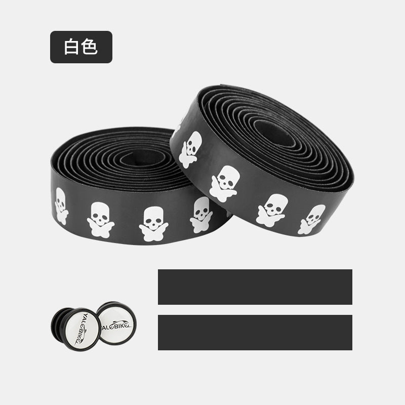 Clearance Road Bike Bar Tape Fixed Gear Bike Straps Breathable Sweat Absorbing Silicone Strapping Pu Eva Leather Bar Tape