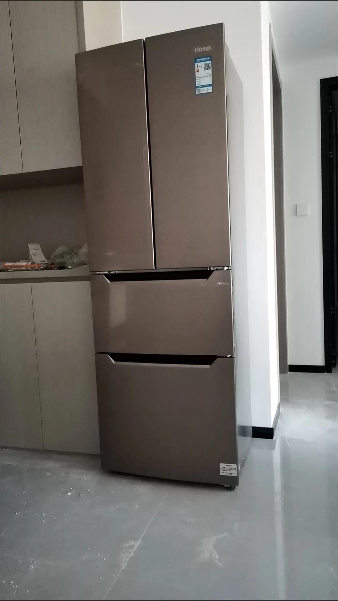 Homa Refrigerator 252L French multi doors no frost BCD-252WFK