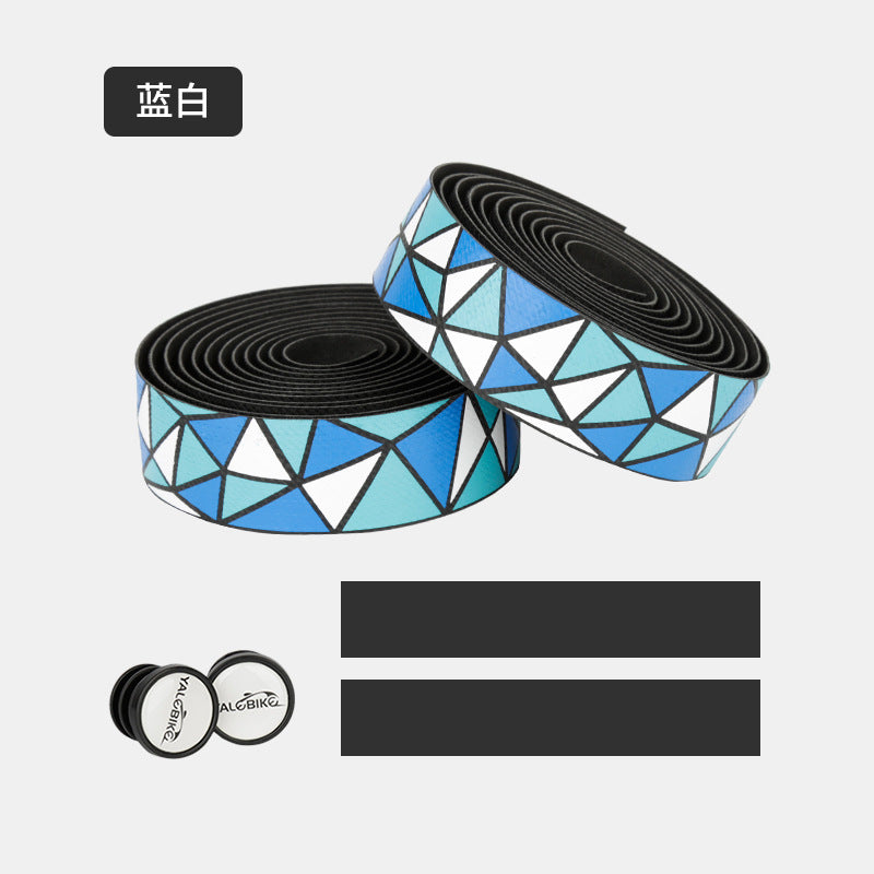 Bicycle Handle Bar Bar Tape Road Bike Bent Handlebar Handle Handbag Handle Wrap Ribbon Fixed Gear Bicycle Shock Absorption Twine Grip