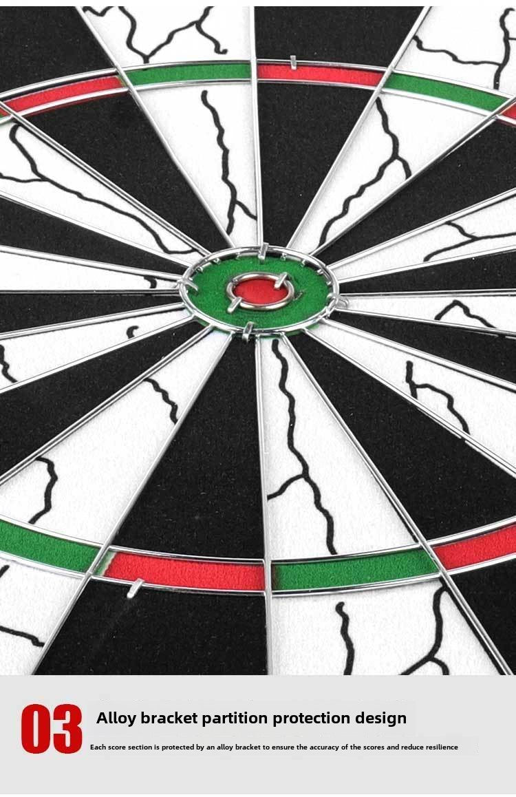 Cyeelife Official Authentic Products Dart Board Set Professional Competition 18-Inch Training Flocking Indoor Large Plate Target Plate