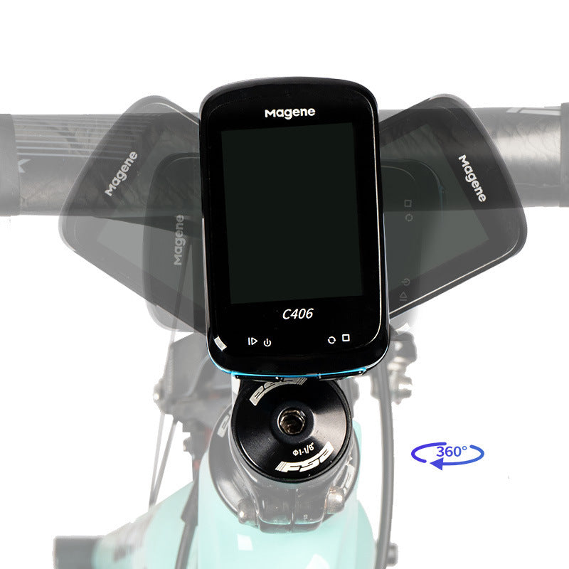 Bicycle Cyclocomputer Holder Road Bike Mountain Bike Handlebar Cover Extension Rack Outdoor Cycling Extendable Shelf Accessories