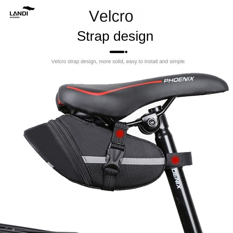 Bicycle Saddle Box Mountain Bike Cushion Waterproof Large Capacity Storage Road Bike Saddle Bag Cycling Fixture Bag