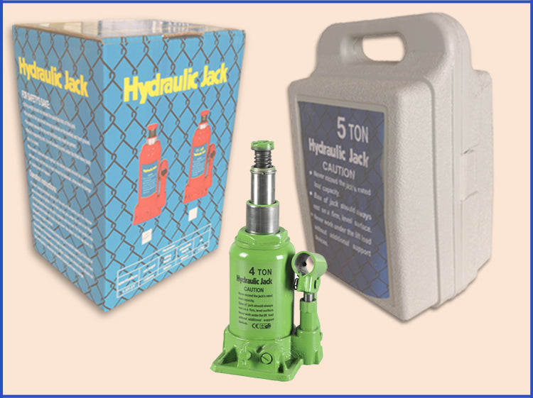 4-Ton Double Ram Hydraulic Bottle Jack: High Lift GS/TUV Certified