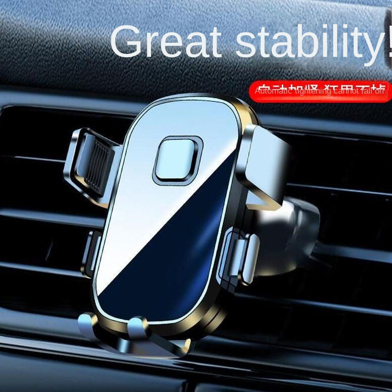 New Mobile Phone Bracket Car Interior Navigation Gravity Fixed Support Universal Air Outlet