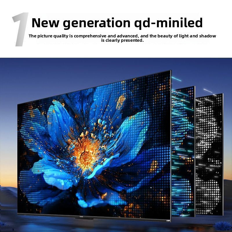 Телевизор TCL 75T6L 75 дюймов QD-Mini LED Full Color Zone Quantum Dot Vivid XDR 1300 