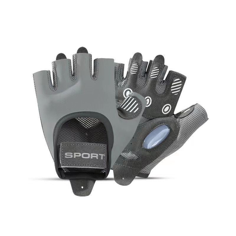 Riding Wear-Resistant Half Finger Sports Fitness Gloves Non-Slip Equipment Training Bicycle Yoga Breathable Anti-Starting Spinning