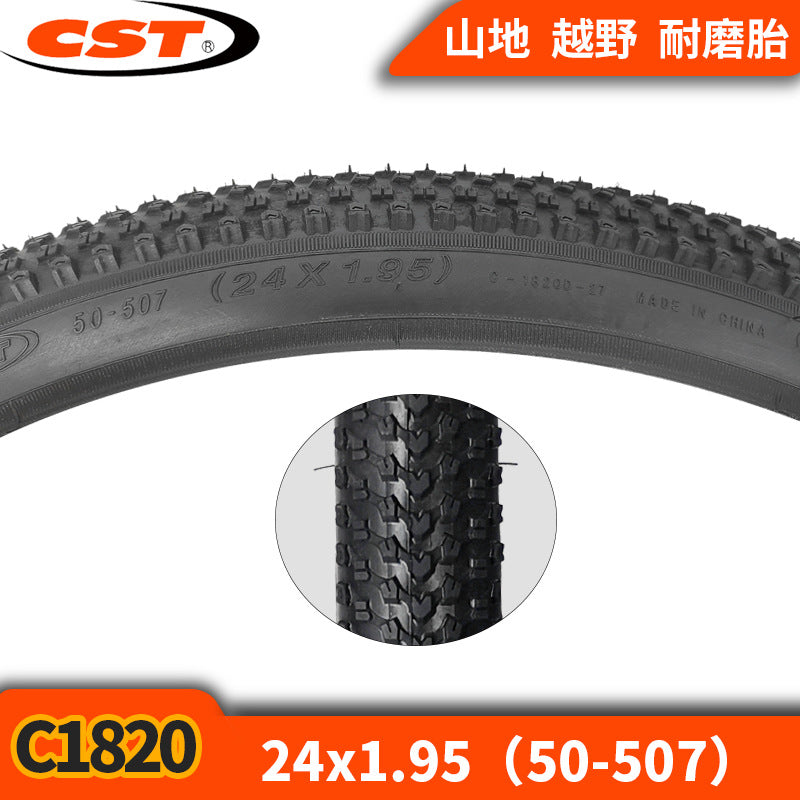 Zhengxin Bicycle Tire Mountain Bike C1820 20/24/26/27.5/29x1.95 2.1 Bicycle Tire