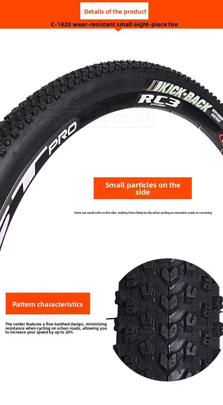 Zhengxin Bicycle Tire Mountain Bike C1820 20/24/26/27.5/29x1.95 2.1 Bicycle Tire