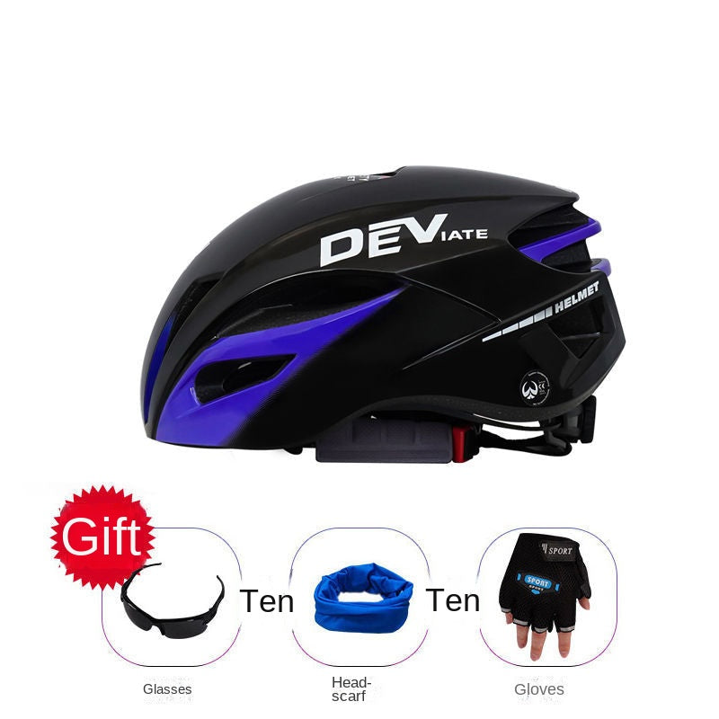 DEVIATE Bicycle Helmet Simple Riding Helmet Summer Helmet Ultra Light