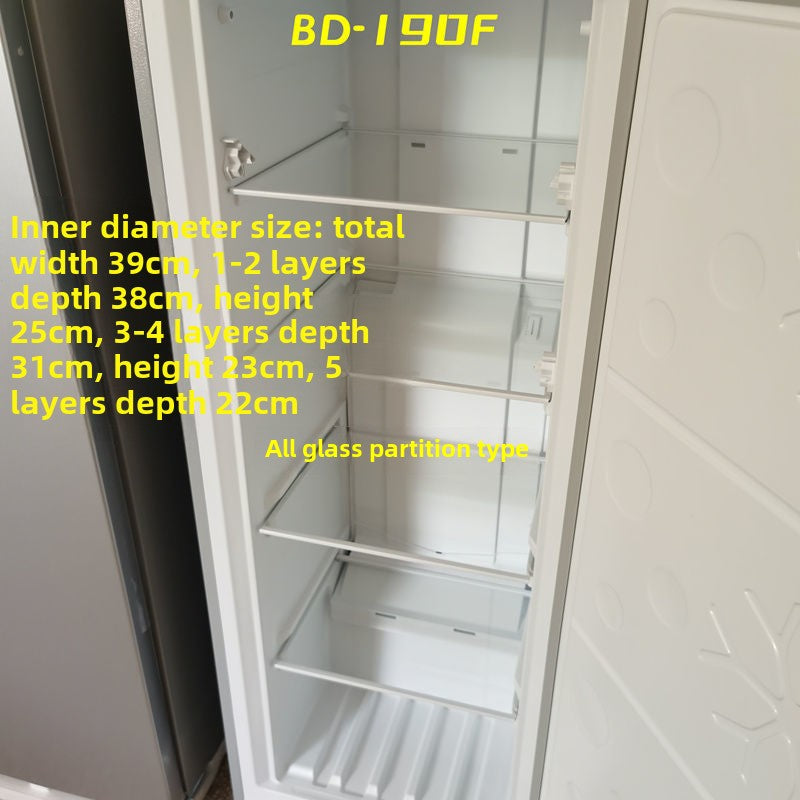 High-Quality Export 260L Frost-Free Chest Freezer for Home Use, Vertical Freezer, Drawer-Freezer, Breast Milk Energy-Saving