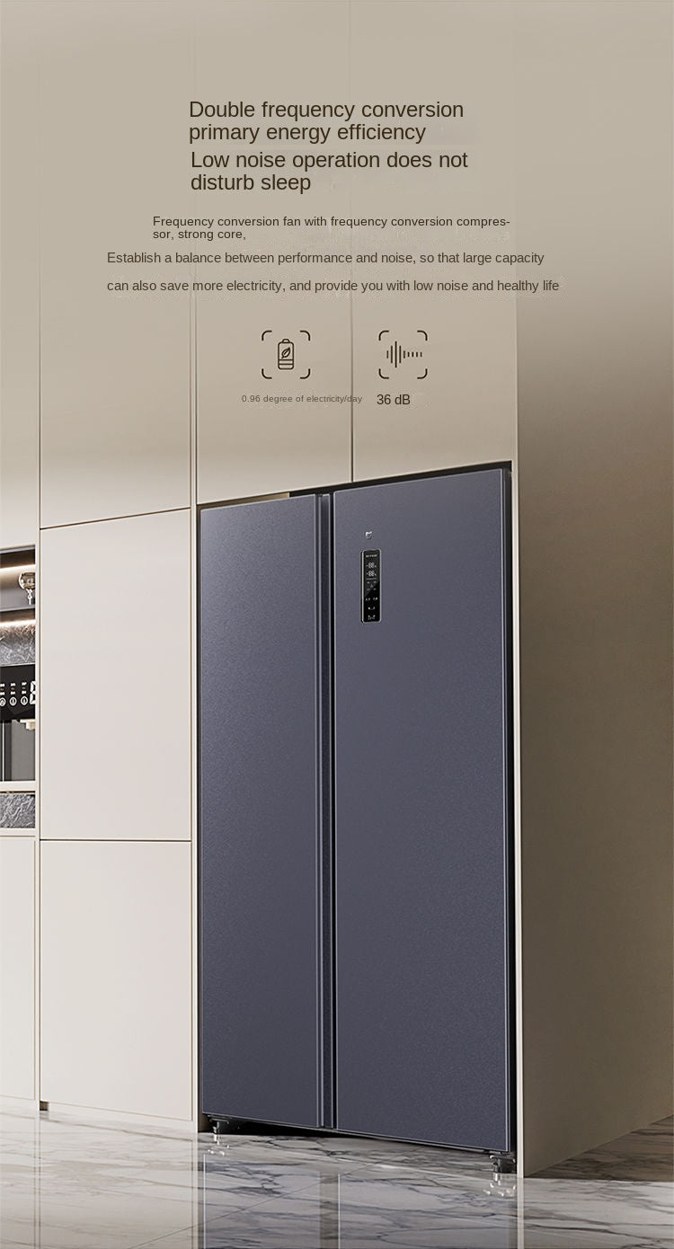 Xiaomi MiJia 516 L Refrigerator Double Door Large Capacity Air Cooling Frostless Double Frequency Conversion First Class Energy Saving Double Door Thin