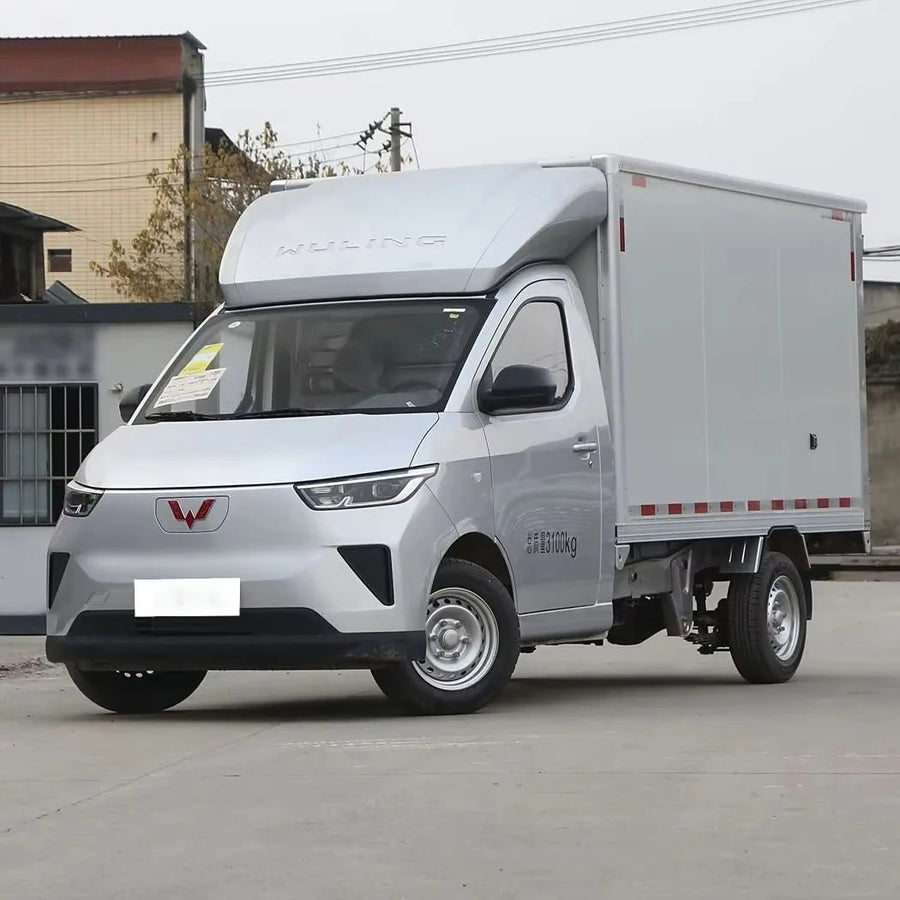 SAIC General Electric Cargo Truck Wuling Yangguang Electric Cargo Van Electric Card Single Cab Flatbed 260km Standard Type