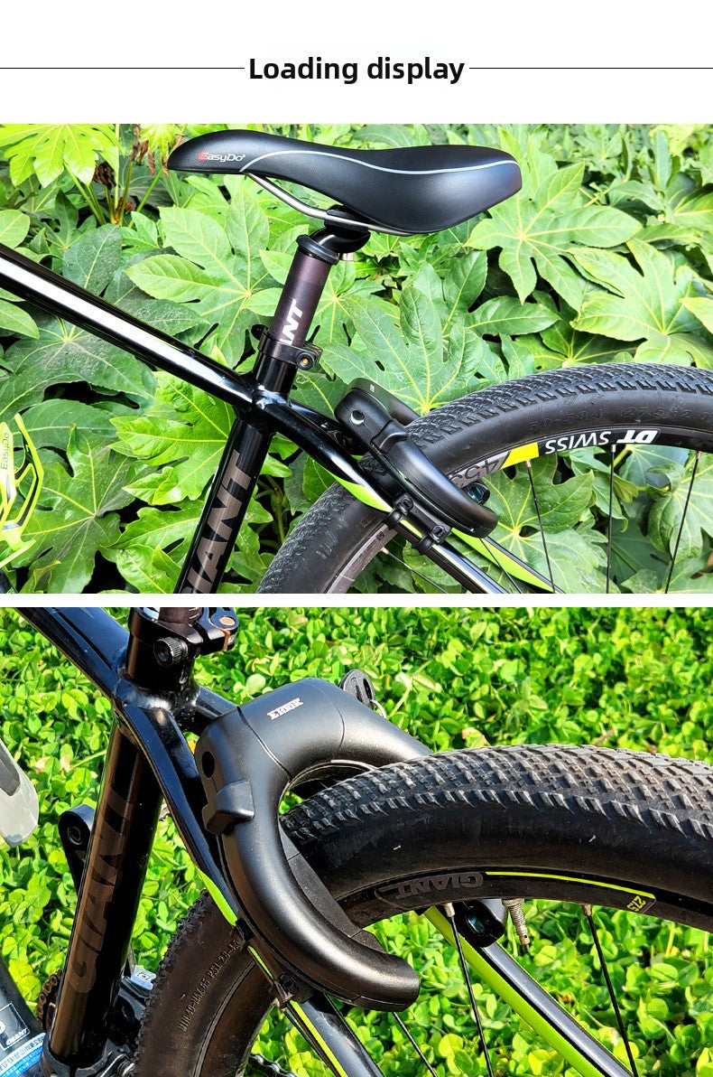 ETOOK Bicycle Lock Crab Claw Lock Horseshoe Lock Mountain Bike Road Bike Universal Anti-theft Strong Alloy Frame U-shaped Lock