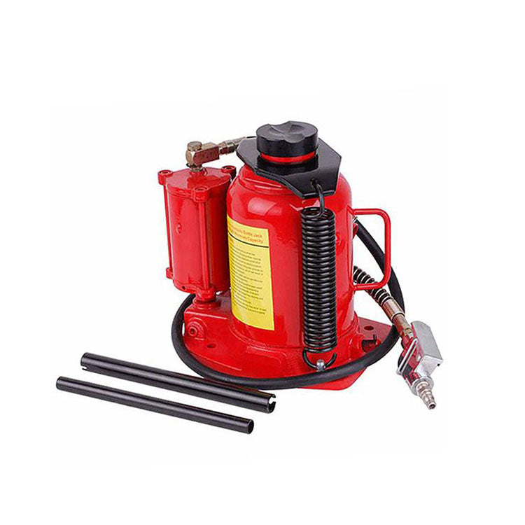 2t-50t Air Hydraulic Bottle Jack - Pneumatic Manual Dual Lift Tool