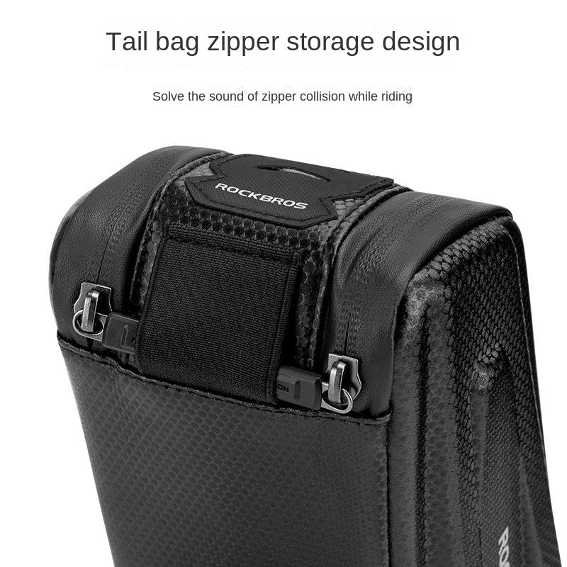 Rockbros Bicycle Saddle Box Hard Shell Large Capacity Rear Saddle Bag Highway Mountain Bicycle Seat Tube Package Cycling Fitting