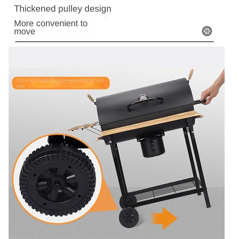Homeuse Charcoal BBQ Grill Family full set