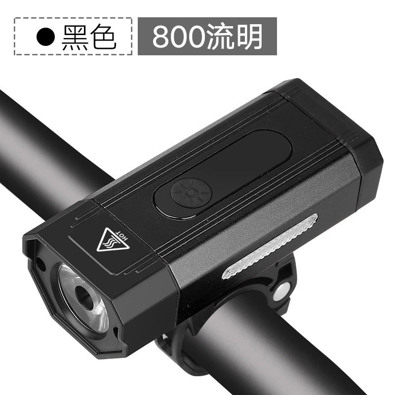 New 800 Lumen Bicycle Headlight Mountain Bike USB Bright Headlight Bicycle Cycling Fixture and Fitting Bk001