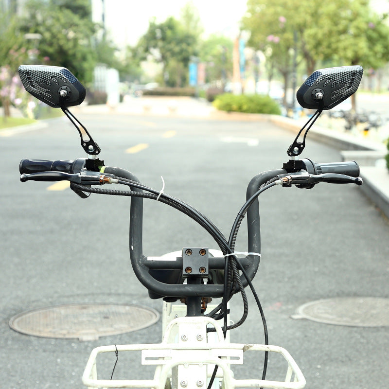 Mountain Bicycle Rearview Mirror Aluminum Alloy Rearview Mirror Reflector Handlebar Mirror Bicycle Cycling