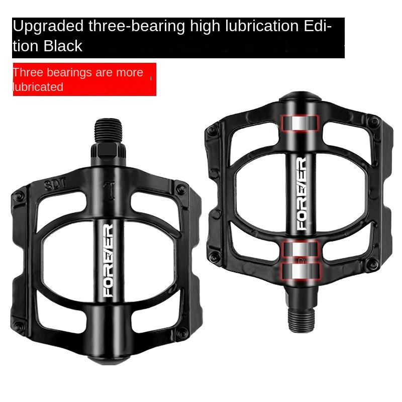 Permanent Bicycle Universal Pedal Mountain Bike Pedal Bicycle Road Bike Aluminum Alloy Pedal