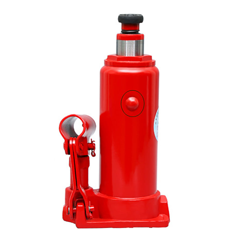 2 Ton Red Welded Hydraulic Bottle Jack - Heavy Duty Vertical Car Lift